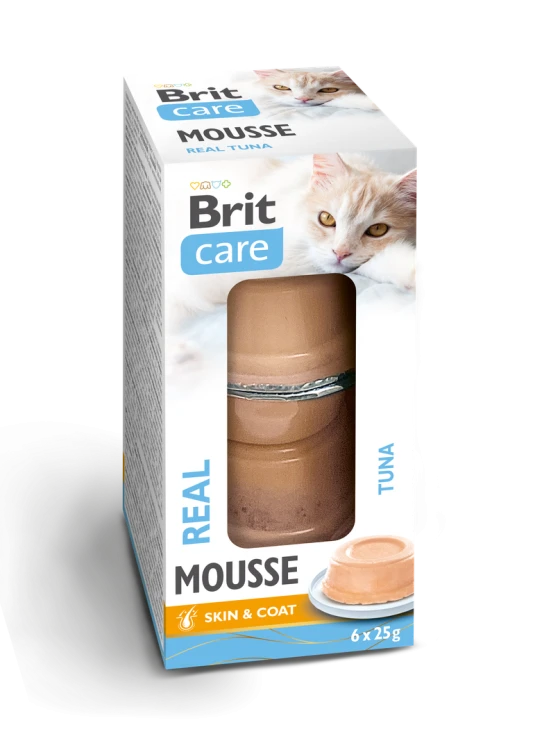 BRIT Care Cat Mousse Mokra karma dla kota Tuńczyk 6x25g