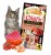 INABA CAT CHURU LUXURY Kremowy przysmak dla kota Kurczak z wołowiną 4x14g