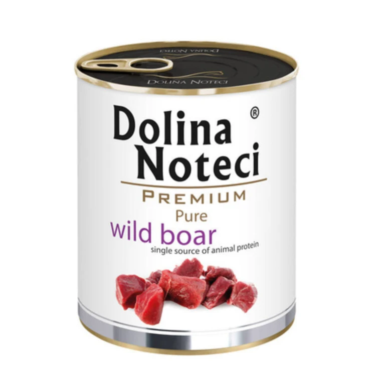DOLINA NOTECI PREMIUM PURE Mokra karma dla psa DZIK 800g